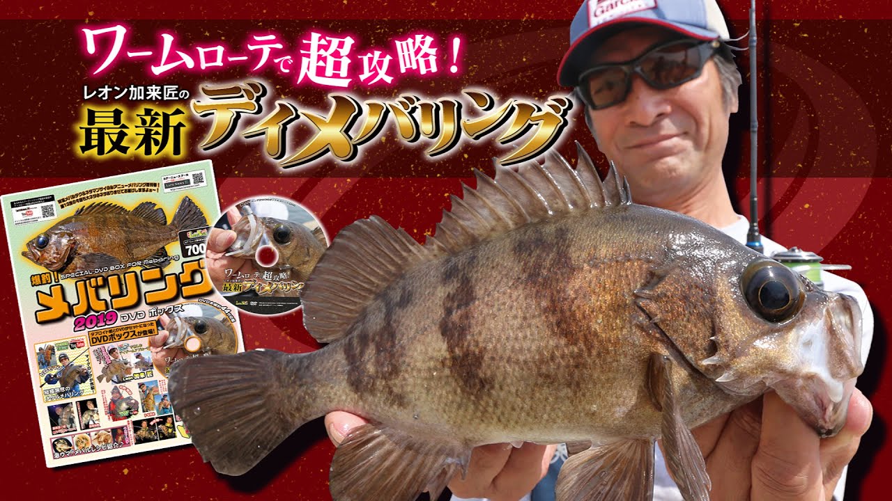 ルアーニュース増刊号 激釣 メバリング 19 Dvdボックス 特別付録 ワームローテで超攻略 レオン加来匠の最新デイメバリング トレーラー Youtube