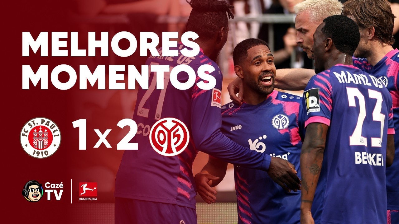 MELHORES MOMENTOS: ST. PAULI 1 X 2 MAINZ 05 | BUNDESLIGA 2025/2026 | 32ª RODADA