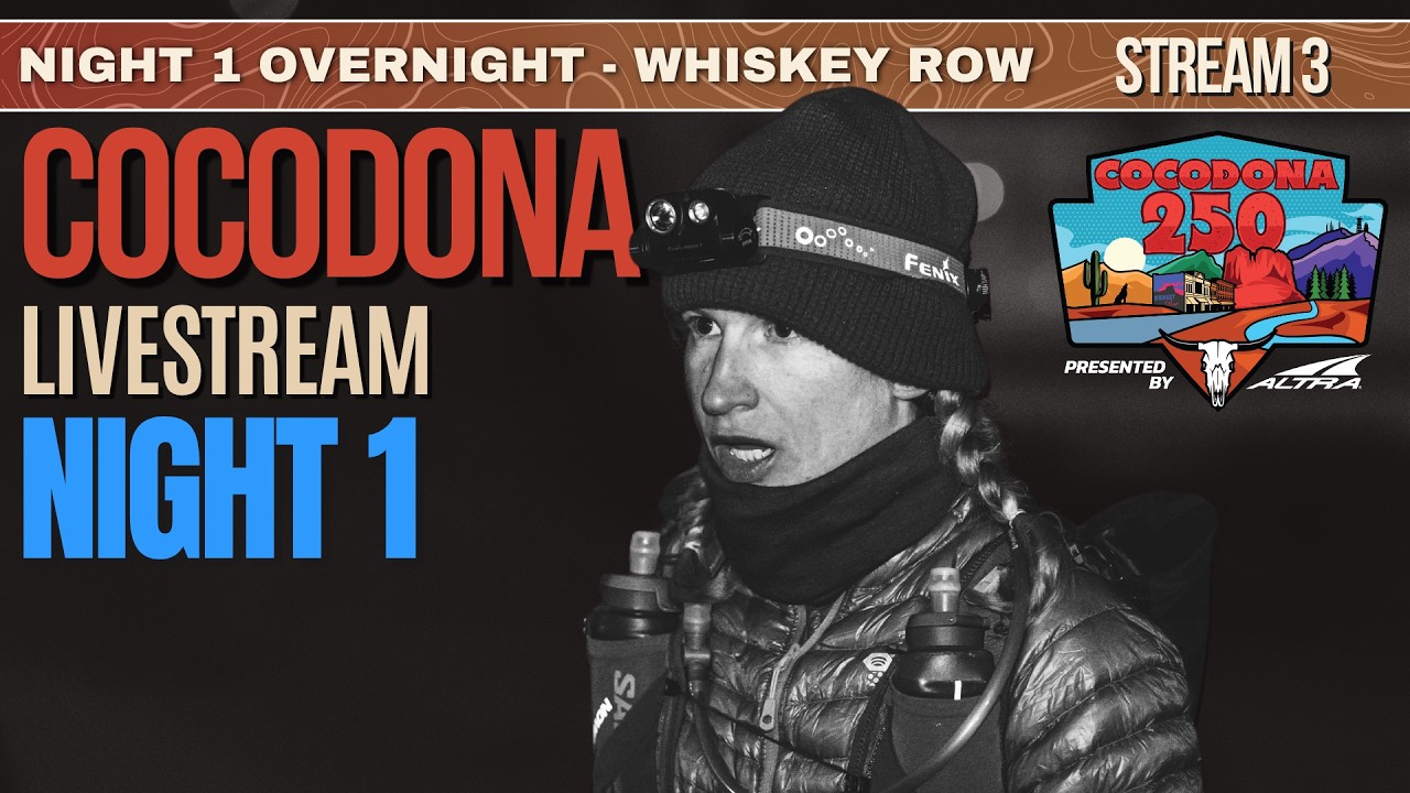 2026 Cocodona Livestream Day 1 | Overnight at Whiskey Row | Stream 3