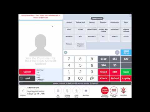 Register Screen Tutorial & Step by Step Guide on NRS POS (Point of Sale) System