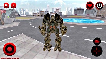 Future Robot Tank Transform City Battle (White Sand 3D Games Studio) Android Gameplay FHD