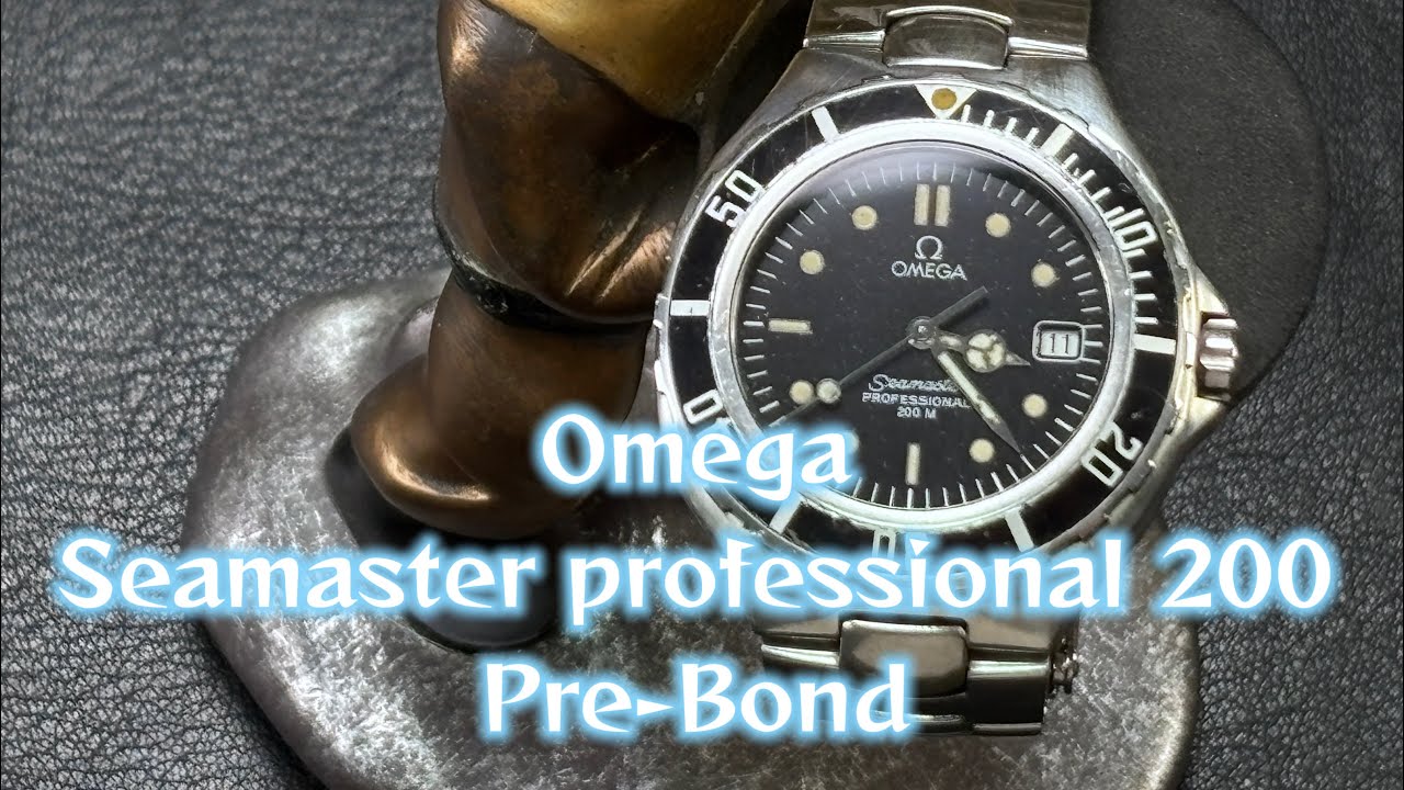 Omega Seamaster professional 200 Pre-Bond ! - YouTube
