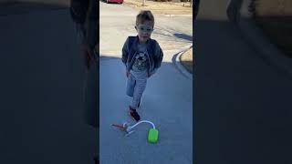 Making a rocket launcher with a  #KiwiCo science kit