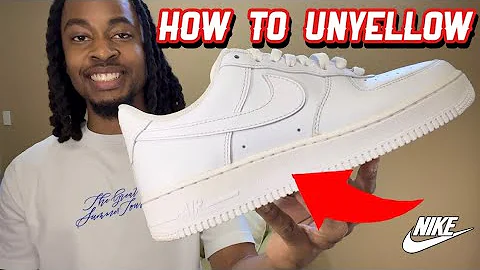 HOW TO CLEAN AIR FORCE 1 (EASIEST WAY TO CLEAN THE SOLE)