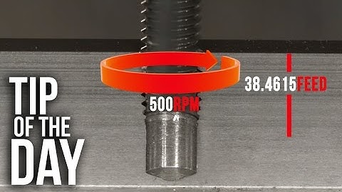 Easily Program a Tap in Inch Mode on your Haas VMC – Haas Automation Tip of the Day
