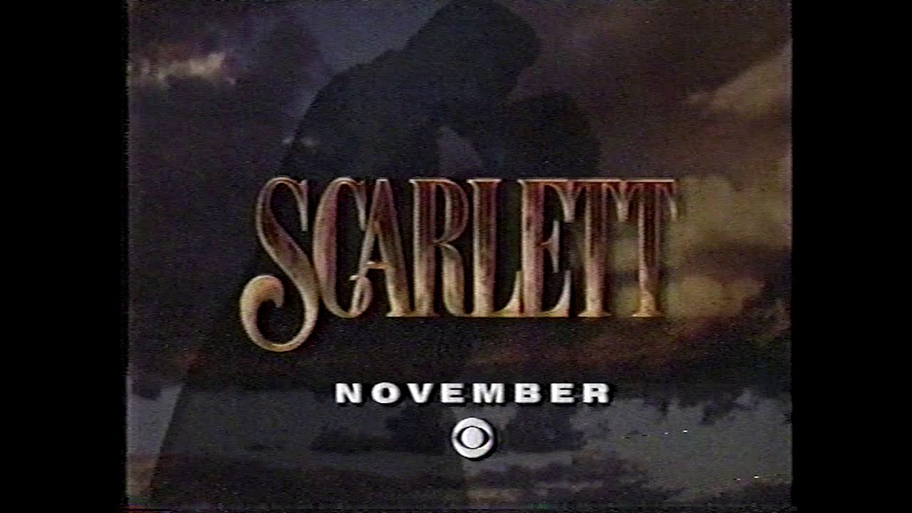 Scarlett TV Miniseries Ad (1994) - YouTube