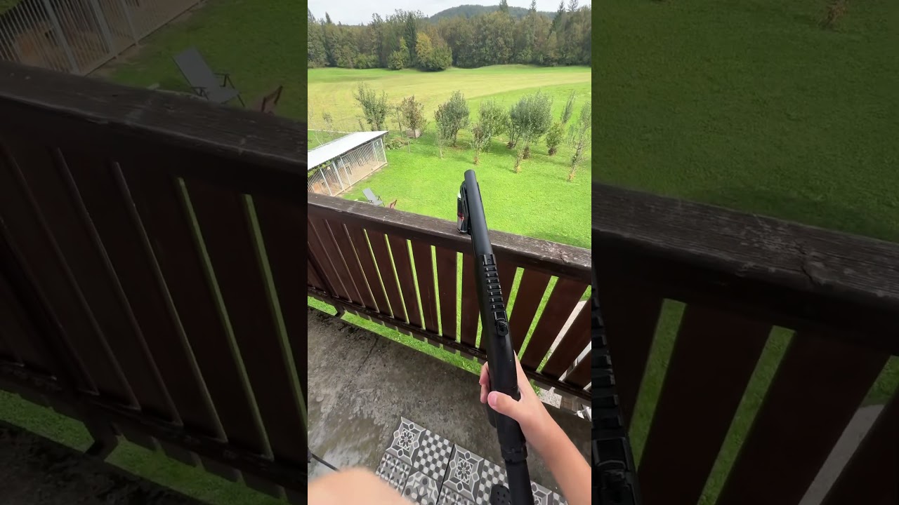 6Shot Gas shotgun VS can 