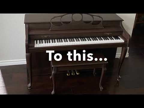 Growing Up Rasmussen—Learning Videos: Refinishing a Piano