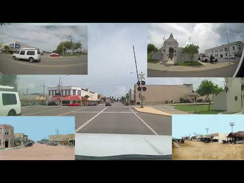 Driving Around in San Benito Texas with 3 camera views