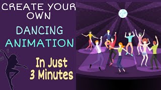 GIF DANCE | DANCING VIDEO | CREATE YOUR OWN ANIMATION FOR FREE | IN HINDI |
