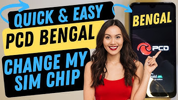 PCD Bengal Change My SIM Chip Quick and Easy - PCD P63L