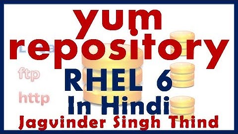 ✅ what is yum repository in Linux | yum server configuration in RHEL 6 in Hindi