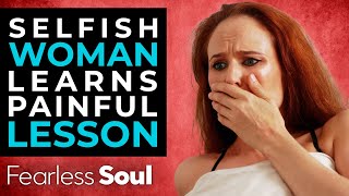 Selfish Woman Learns Painful Lesson (IMPORTANT) Short Film