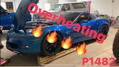 C6 Z06 Overheating P1482 Code Fan connector not melted?!?
