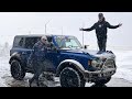 A Snowy Colorado Day With The 2021 Ford Bronco First Edition Sasquatch