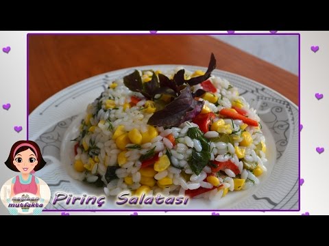 Pirinç Salatası Tarifi-Pirinç Salatası Nasıl Yapılır?-Çin Salatası Nasıl Yapılır?
