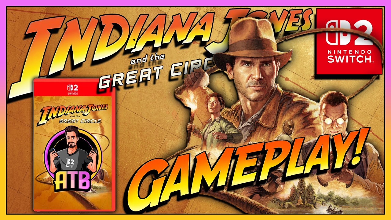 Indiana Jones and the Great Circle LIVE on Nintendo Switch 2 | Launch Day Gameplay Impressions!