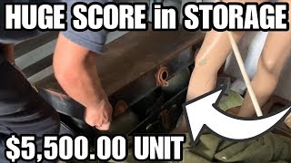 HUGE SCORE LARGEST MILITARY HOARD FOUND how to make money! I bought an abandoned storage unit