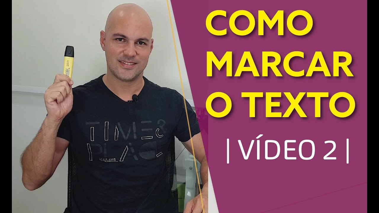 COMO MARCAR O TEXTO | vídeo 2 |  perguntas-chave