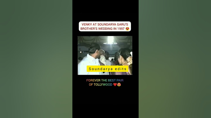 venkatesh garu at soundarya brothers marriage#shorts