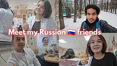 *MBBS VLOG* Meet my Russian 🇷🇺 friends ||Med Vlogs|| ft. 2nd Year MBBS  #mbbs #russia #neet #vlog