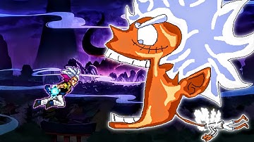 Gogeta Ultra Ego Instinct V2 (New) VS TC Luffy (all form) in Jump Force Mugen