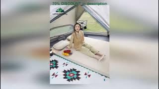 A must-have product! Lohascamping double Self-inflating Mattress Thick 10cm Compact Folding Campin