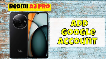 How to Add Google Account in Redmi A3 Pro #redmi