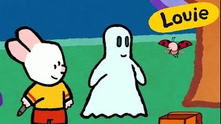 Cartoon For Kids - Louie, Draw Me A Ghost Hd Cartoon For Kids