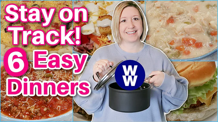 6 EASY WEIGHT WATCHERS DINNER RECIPES Low Point