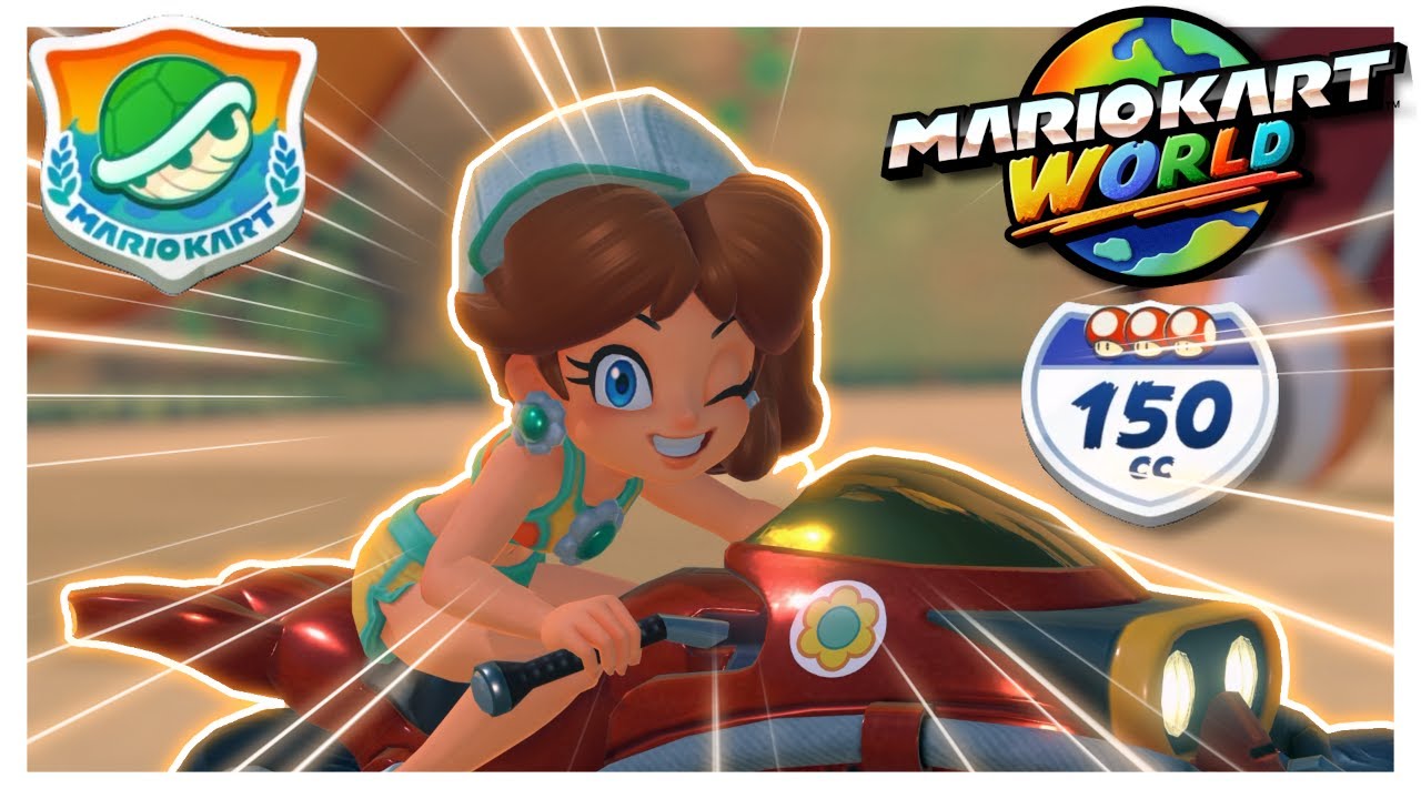 Mario Kart World: Daisy on Lobster Roller [Grand Prix Shell Cup 150cc]
