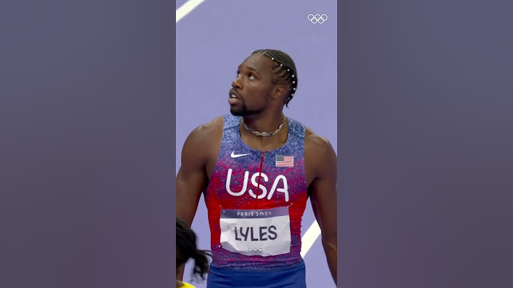 Noah Lyles made it an unforgettable 100m final.😍🥇 #Olympics #Paris2024