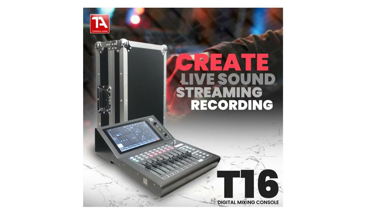 Titanium Audio T-16Pro Digital mixer