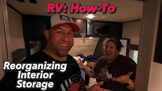 RV How-To: Interior Reorganizing & Clean-out