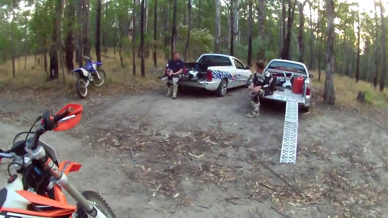 Testing a Husaberg TE300