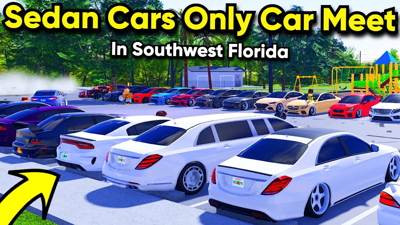 SEDAN CARS ONLY CAR MEET IN SOUTHWEST FLORIDA! - YouTube