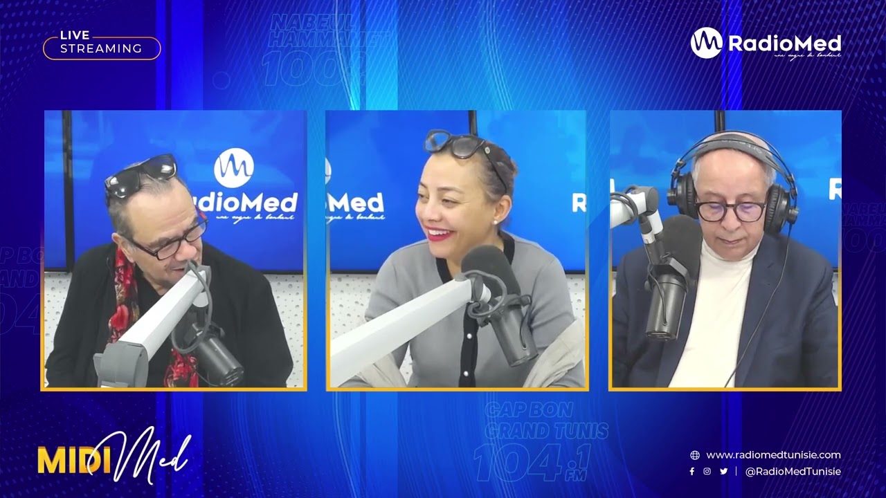 • #آش_تحكي مع إيمان المداحي و إبراهيم الوسلاتي و لطفي العماري…