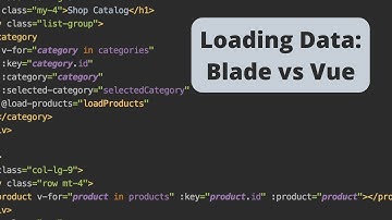 Demo: Loading Products with Laravel Blade vs Vue.js
