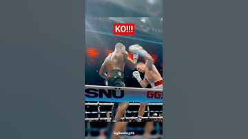 Oleksandr Usyk KO Daniel Dubois 😱🥊 #usykdubois2 #oleksandrusyk #danieldubois #shorts