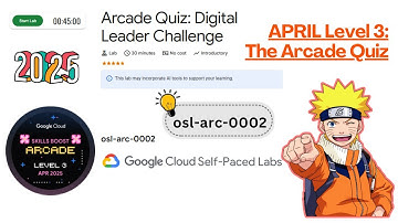 Arcade Quiz: Digital Leader Challenge || #osl-arc-0002 || Lab Solution #arcade #arcadegooglecloud