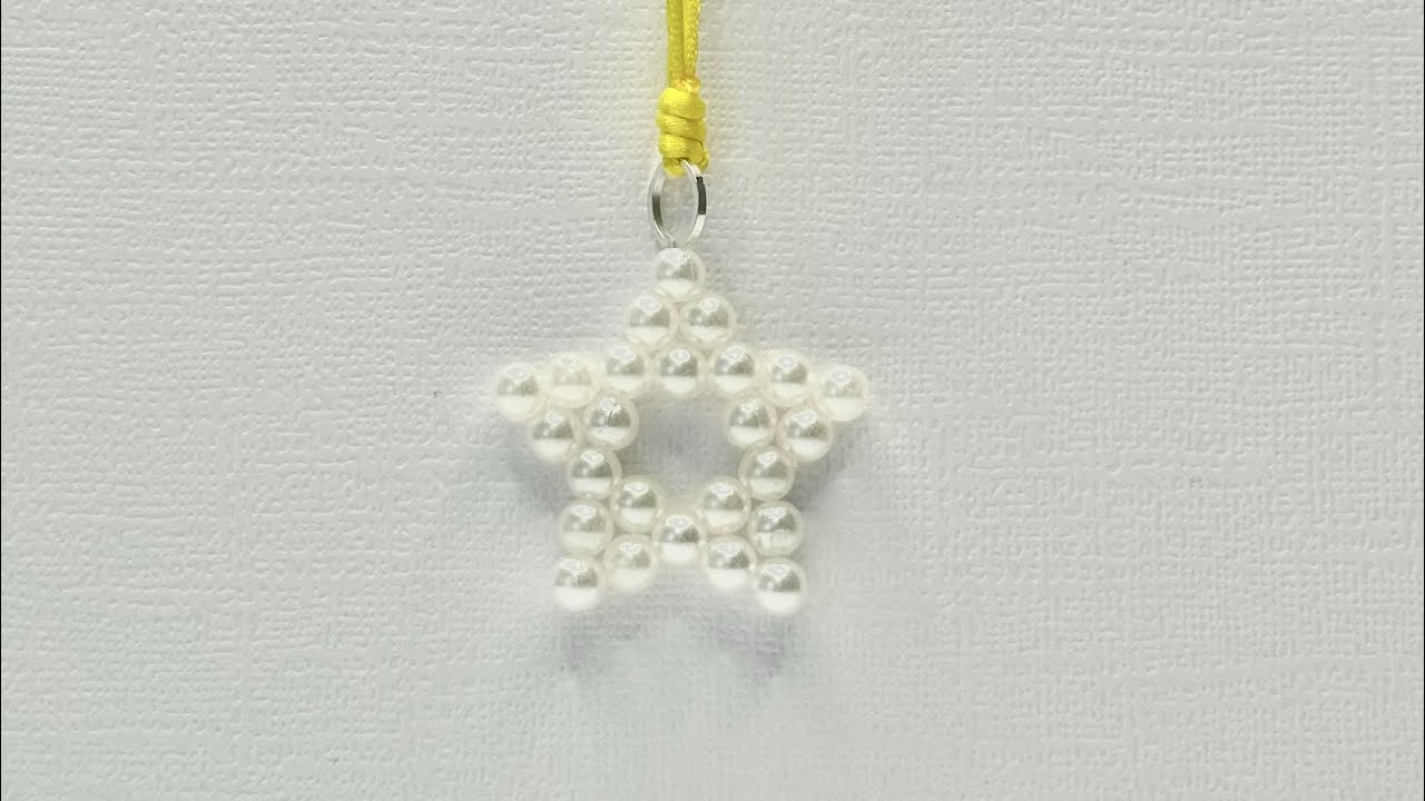 COMO HACER UNA ESTRELLA CON PIEDRITAS #diy #bisuteria #star