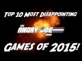 Top 10 Most Disappointing Games of 2015!