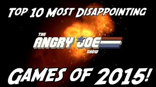 Top 10 Most Disappointing Games of 2015!