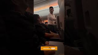 4380 Selim Abik Uçakta Tartışıyor Çay 250 TL😂 #4380 #shorts