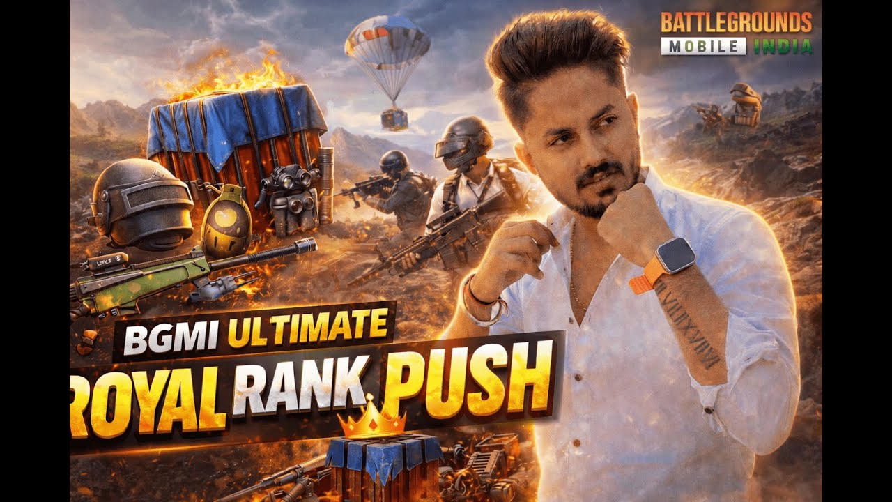 SERIOUS RANK PUSH TO LEGEND | ULTIMATE ROYALE | BGMI LIVE | 