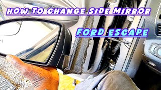 How To Change Driver Side Mirror On Ford Escape Yourself