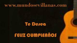 Video thumbnail of "Feliz Cumpleaños Por Sevillanas"