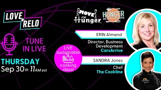 LOVE+RELO:  Move for Hunger:  Hunger Action Month