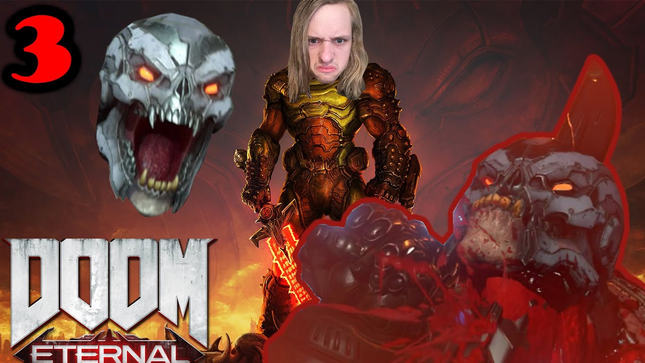 pix Doom Eternal Dread Knight Level dread knight fight doom eternal gameplay walkthrough part 3 full game