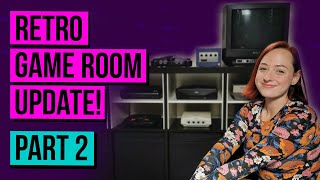 Welcome to my new retro game room! New Nintendo and Sega collections